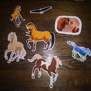 Spirit Stallion Of The Cimarron Herd Inspired Stickers Etsy