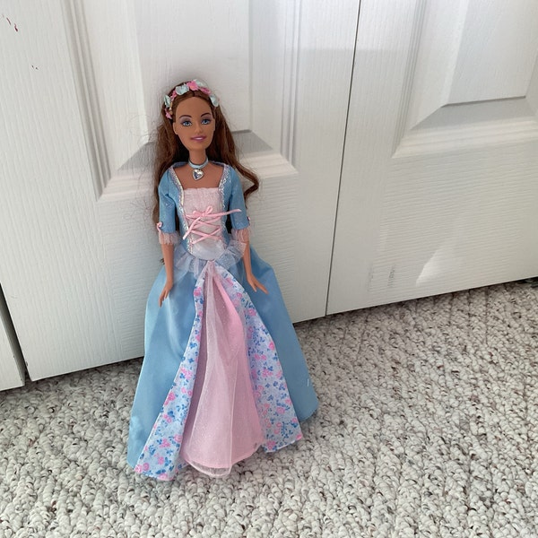 Barbie Tenue Songbird 1995 – Mattel, Très Bon état, Cheveux Pailletés