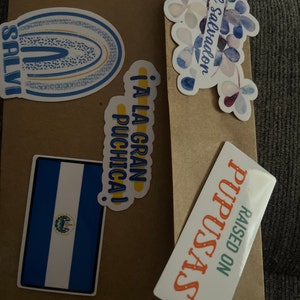 El Salvador Sticker Pack | El Salvador Stickers El Salvador Gifts Salvi Gift ideas