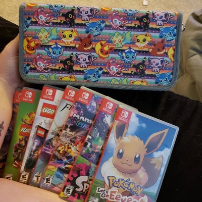 Eeveelution Stripes Nintendo Switch Case - Etsy