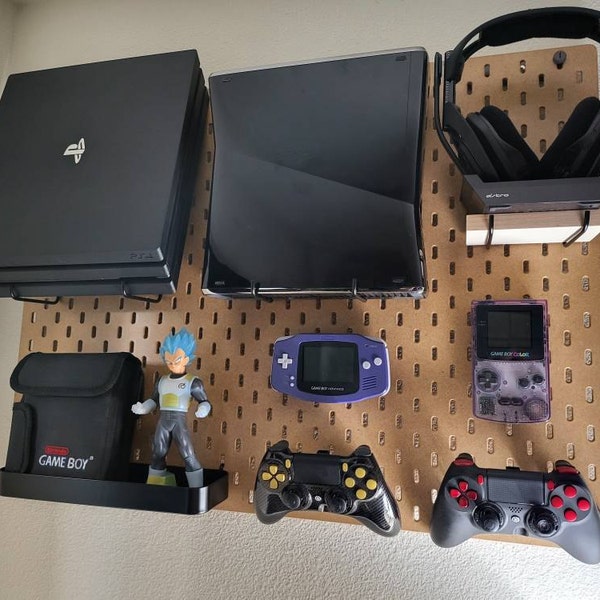 Game Boy Color/ Advance/ Micro/ DMG/ Pocket / Cartridge Mount - Wall ...
