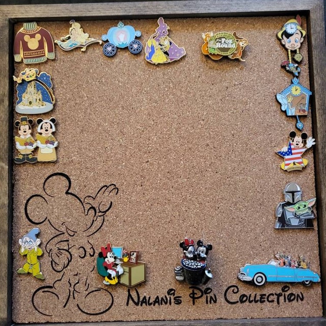DIY Disney Trading Pin Board 