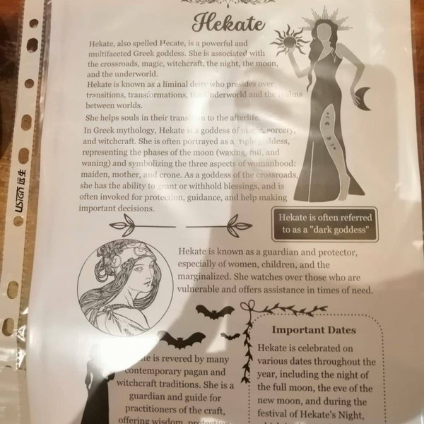 Ultimate Shadow Work Guide and Journal for Witches, Printable Grimoire Pages, Shadow Self ...