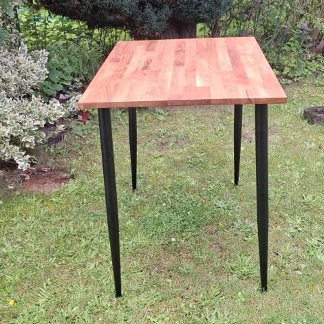 4x Designer Table Legs Conical Legs Furniture Feet Tapered Dining