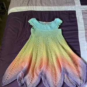 Abigail Fairy Dress Crochet Pattern - Etsy