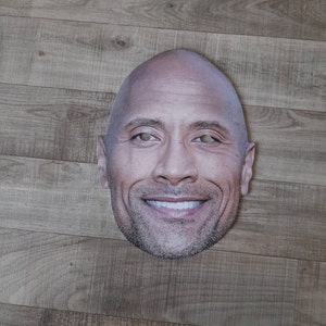 Dwayne 'The Rock' Johnson (Eyebrow) Flat Card Face