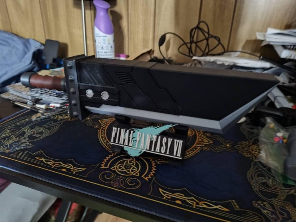 MTG Final Fantasy Buster Sword Deck Box Inspired | Magic the Gathering | EDH | 100 Card | Fable Forged Workshop