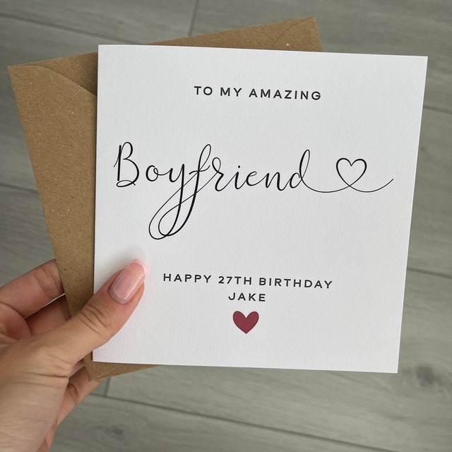 Hallmark 25448330 - Biglietto di auguri di compleanno per il marito, con testo in inglese I Love You, formato medio Ti amo