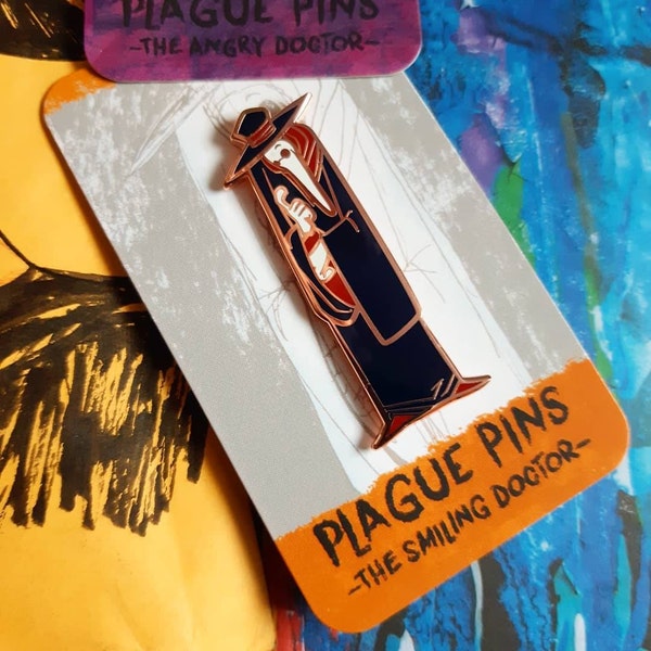 Smiling Doctor- Hard Enamel Pin - Etsy