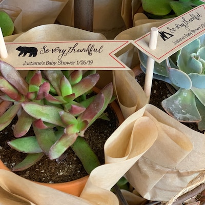 Made With Love Tags 30 Pennant Custom Gift Tags / Favor Tags Wedding ...