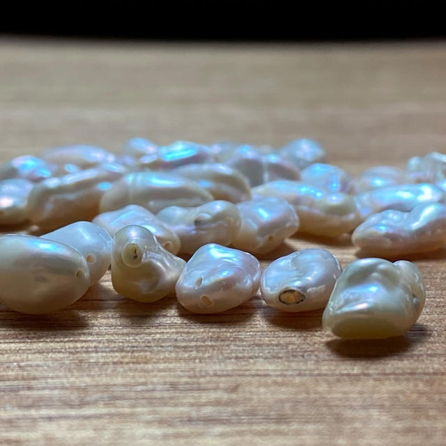 10-40mm Large Keshi Pearl,loose Cultured Pearls, Undrilled
