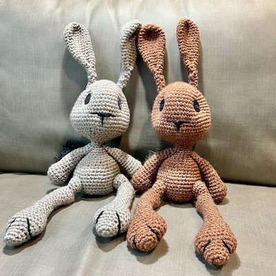 PATTERN ONLY Crochet Floppy Bunny Rabbit - Etsy