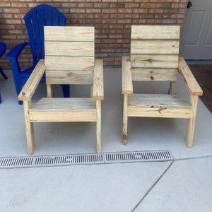 DIYチェアー Easy Modern Adirondack Chair 2x4 Simple DIY Build - Digital