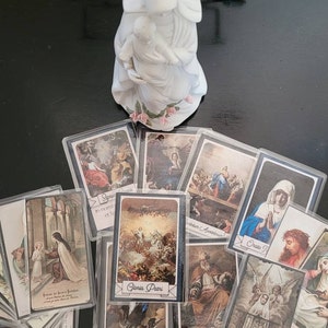 The Rosary in Latin: Prayer Cards Printable - Etsy