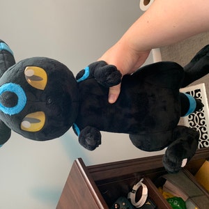 【大値下】【激レア】ポケモン　ブラッキー　Umbreon ぬいぐるみ　海外購入品 Pokemon You're here! Pokemon Get plush toys Blackie|Pokemon