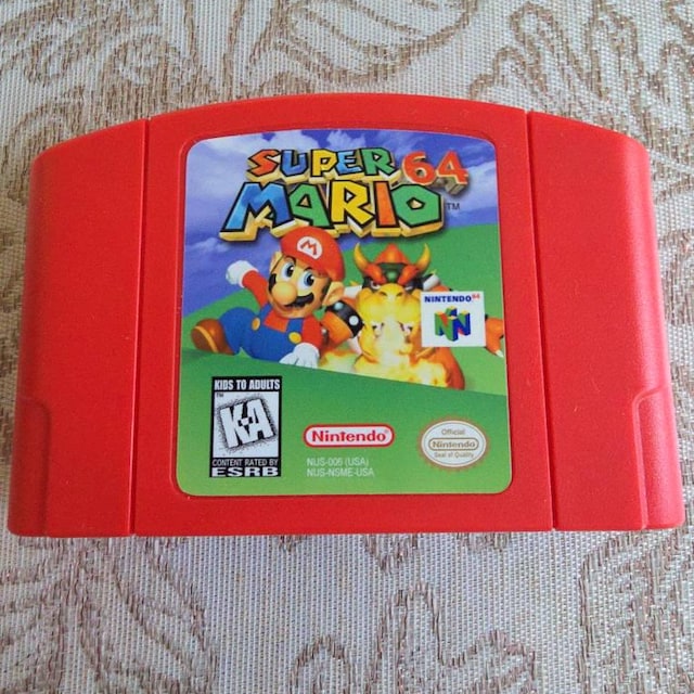 N64 Super Mario 64 Replacement Label Decal Sticker Nintendo - Etsy