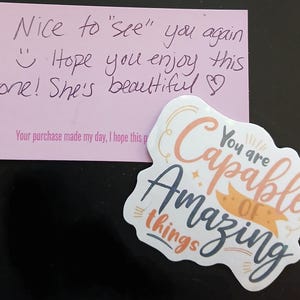 Etsy buyer added a photo of their purchase