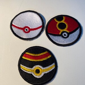 モンスターボール GEN 3 & +: ポケモン - デジタル刺繍 - 4