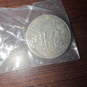 1899年モルガン銀貨。ユリゼン/神話。彫刻/ホーボーコイン。38mm、23g