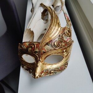 Venetian Mask Half Face Carnival Mask Original Mask - Etsy