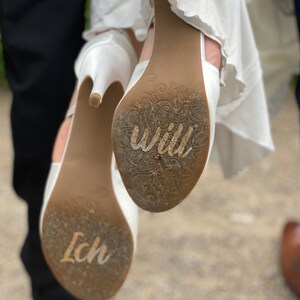 Hochzeitsschuhe Aufkleber Ich Will Brautschuhe Aufkleber Sticker