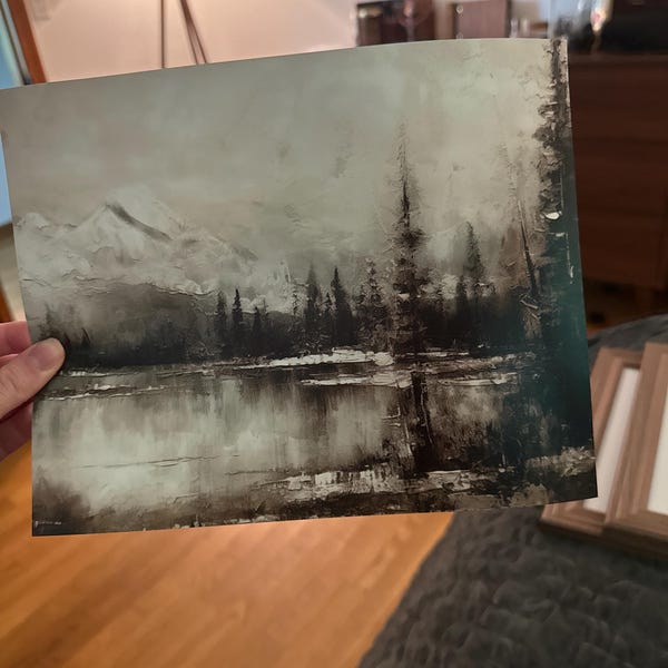 Christmas Winter Print Set | Rustic Snowy Gallery Wall | 10 Prints ...