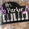 Personalized Music Teacher Stationary
