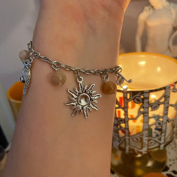 Apollo Charm Bracelet, Greek Mythology, Jewelry, Apollon, Hellenic - Etsy