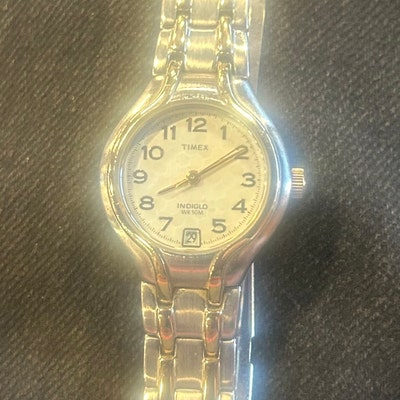 thumbnail image 2 of Seiko Kinetic Windward SKA058 / SKH064 Watch Parts – 3 Gold Links & Stainless (Men's) 2 of 6