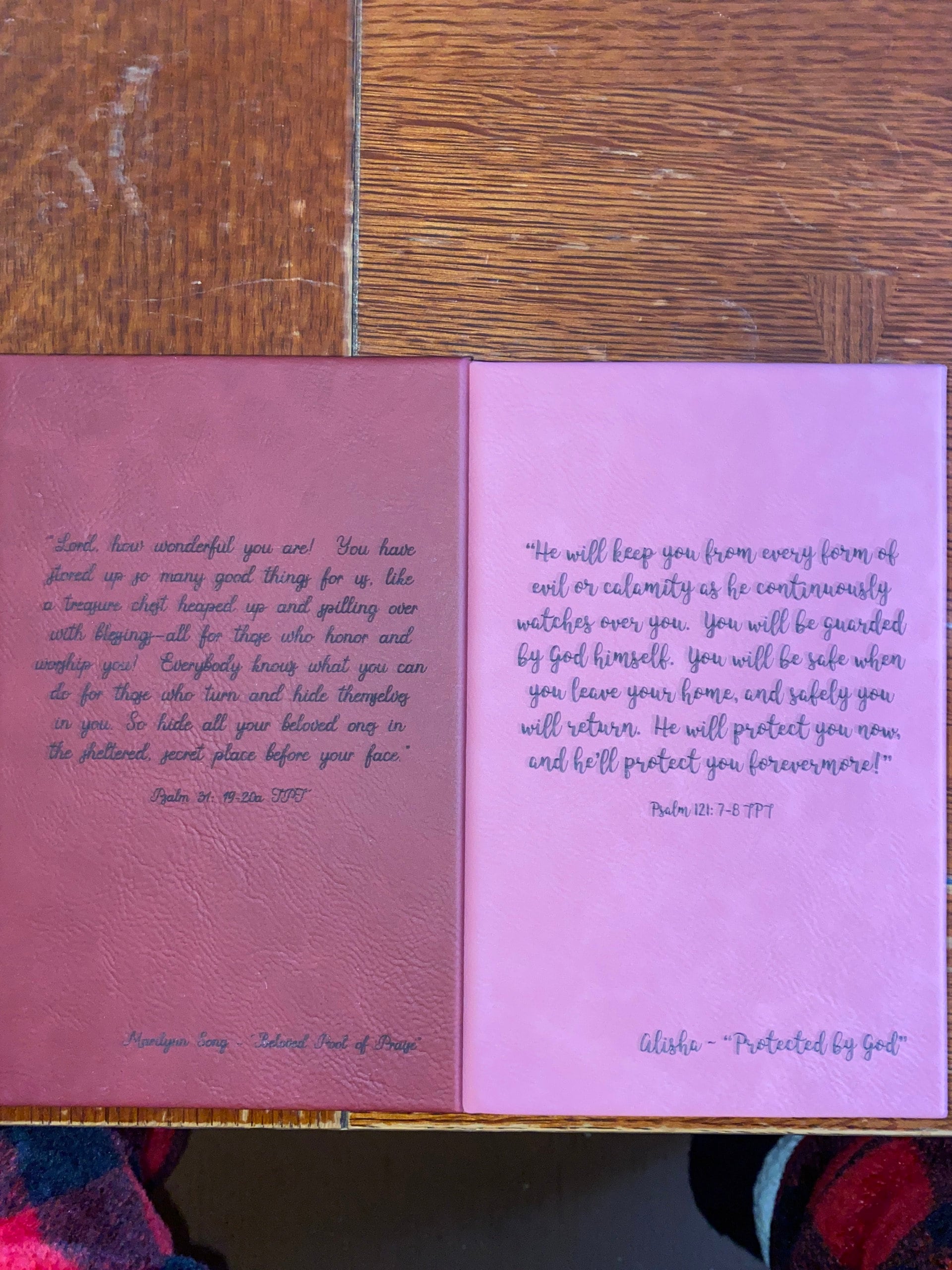 Personalized Prayer Bible Custom Journal