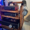 Headphone Stand With Shelf for Amp/dac Mini Music Station - Etsy
