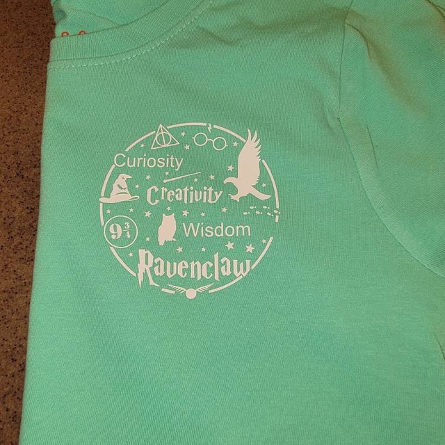 Ravenclaw HP Houses Traits Shirt SVG File for Vinyl Cutting Machines  Silhouette Cricut Brother Scan N Cut