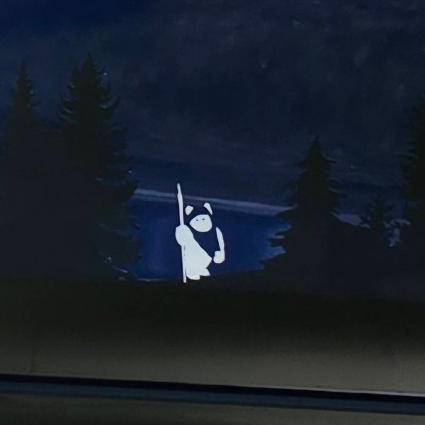 Ewok From Star Wars Vinyl Decal Sticker Return of the Jedi - Etsy