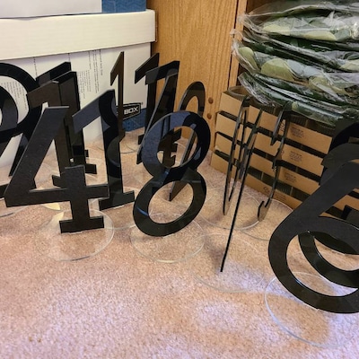 Freestanding Happy Birthday Sign Table Decoration, Happy Birthday Table ...