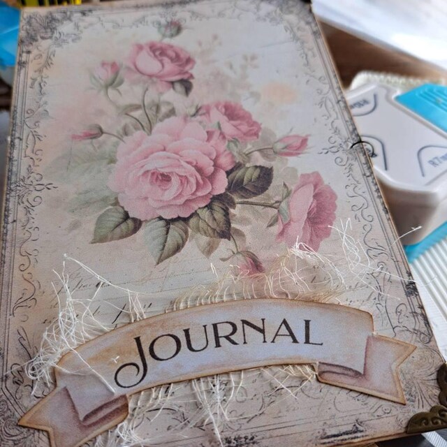 Rose Garden: Collage Journal: Anderson, Mora K.: Amazon.com
