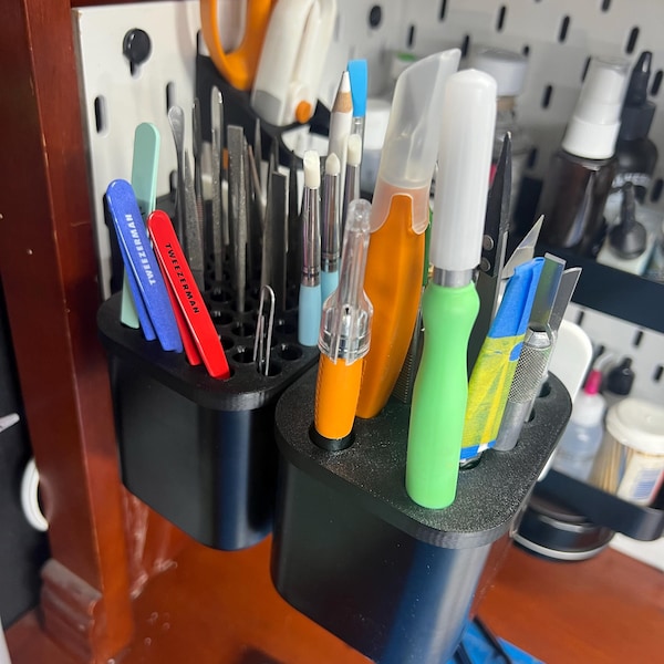 Ikea Skadis Bin Divider Organizer for Stationary, Pens, Pencils, Rulers ...