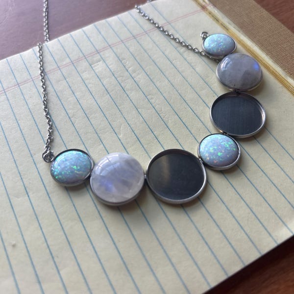 Sky Blue Synthetic Lab-Created Opal Round Beads - 2mm To 16mm - Full Drilled For Jewelry Making 8 thumbnail image