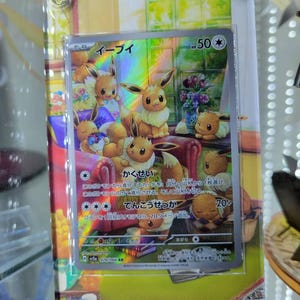 Pokemon Eevee 188 IR Twilight Masquerade Extended Artwork Case - Etsy