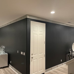 Gray silver brass gold metallic faux distressed metal plaster textured Wallpaper