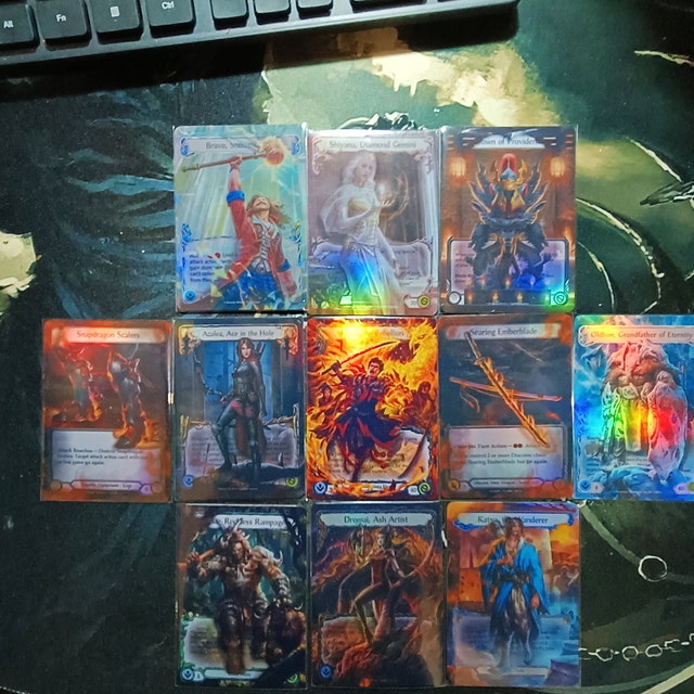 Rhinar, Reckless Rampage - Alter Token - Flesh and Blood TCG - Etsy