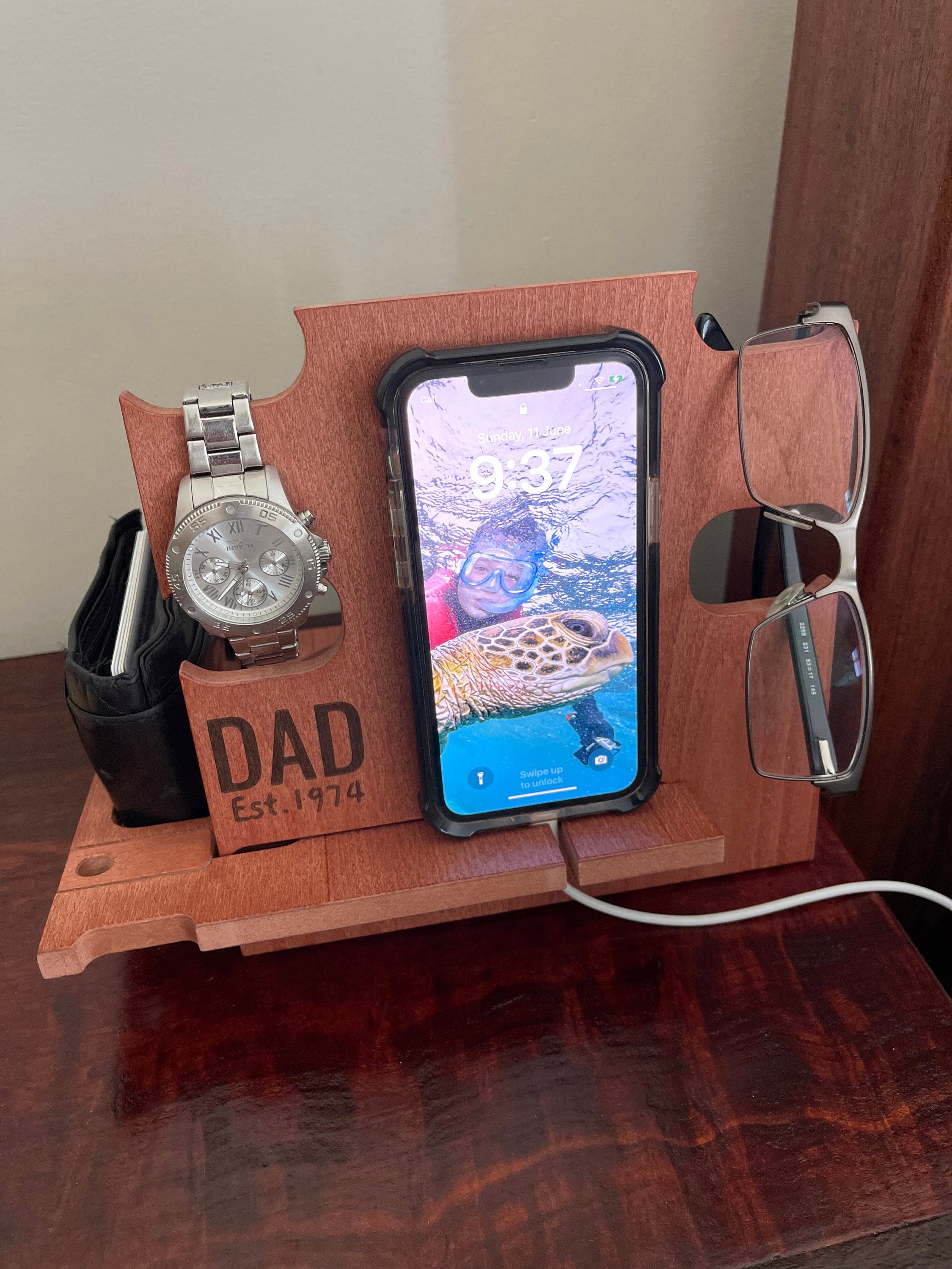 Gift Ideas for Dad,Docking Station,Christmas Gift,Charging Station,Gift for Men,Daddy Gift,Papa Gift,Dad Christmas Gift,Dad Gift Idea