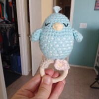 PATTERN Amigurumi Bird Rattle Amigurumi Pattern, Crochet Pattern, Baby ...