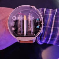 OROLOGIO DIGITALE OROLOGIO Digitale IN12 Nixie Orologio Tubolare - Data