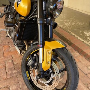 Cosmic Yellow Wheel Vinyl Kit Triumph Street Triple 765RS - Etsy