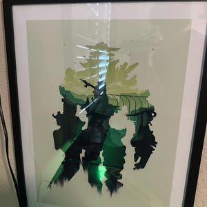 ワンダと巨像 アートプリント ゲームポスター - Etsy 日本