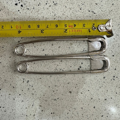 Extra Large Giant Jumbo Laundry Safety Pins 4 and 5 Inch 110mm and ...