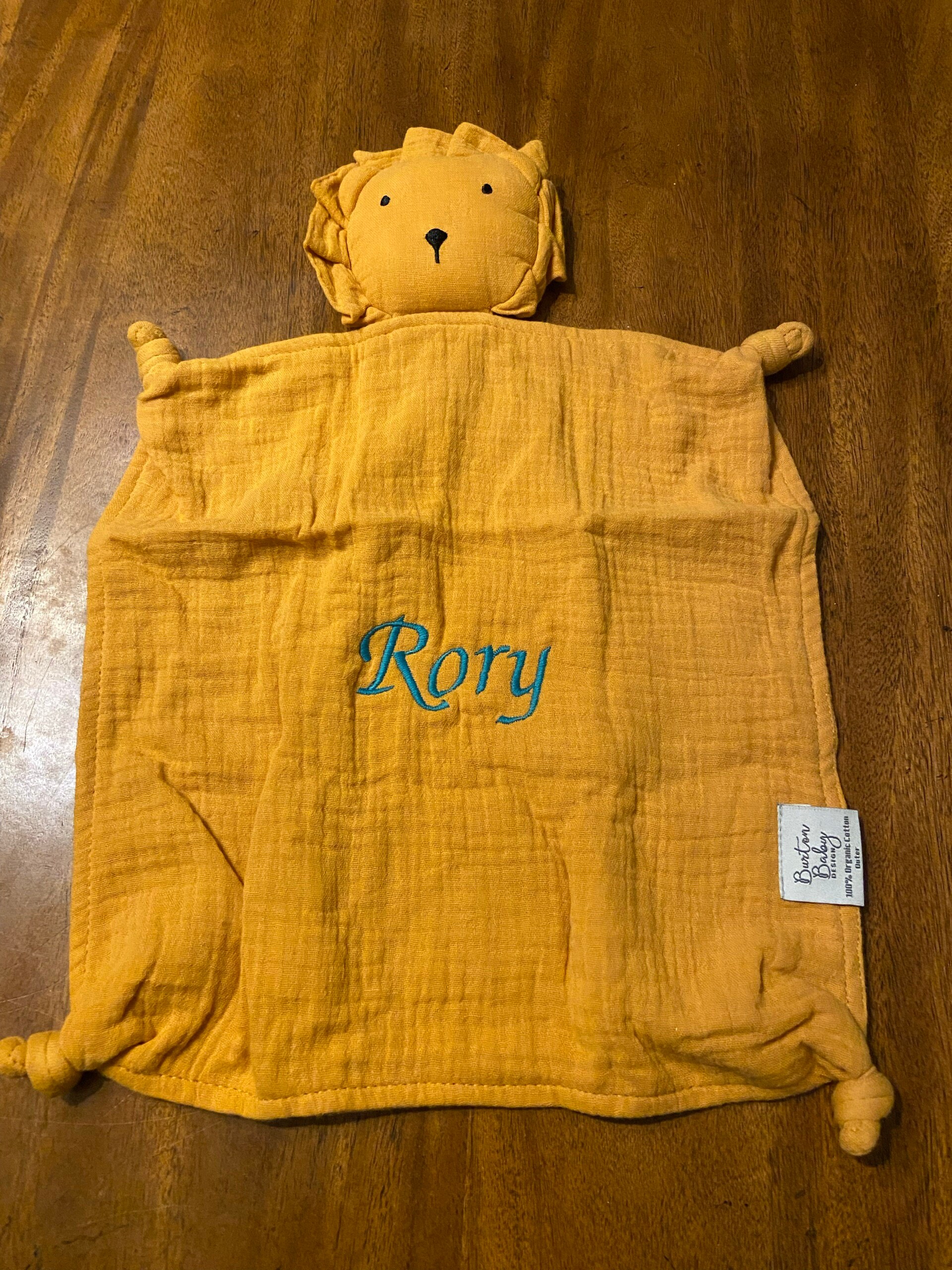 Personalized Baby Gift, Baby Stocking Stuffer, Lion Lovey, Baby Gifts, Baby Toys, Safari, Organic, Toddler Gift, Animal Lovey, Leo Baby Gift