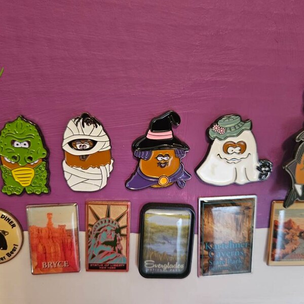 Witch Halloween Mcnugget Enamel Pin - Etsy