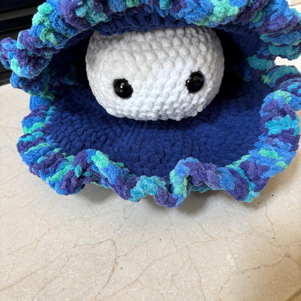 Crochet Pattern Razer Clam Pattern Giant Clam & Mini Clam Crochet Pattern PDF – Amigurumi Sea Creature, No ...