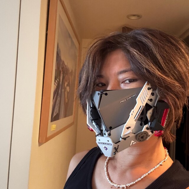 Cyberpunk Mask Design by Gins MK.12 